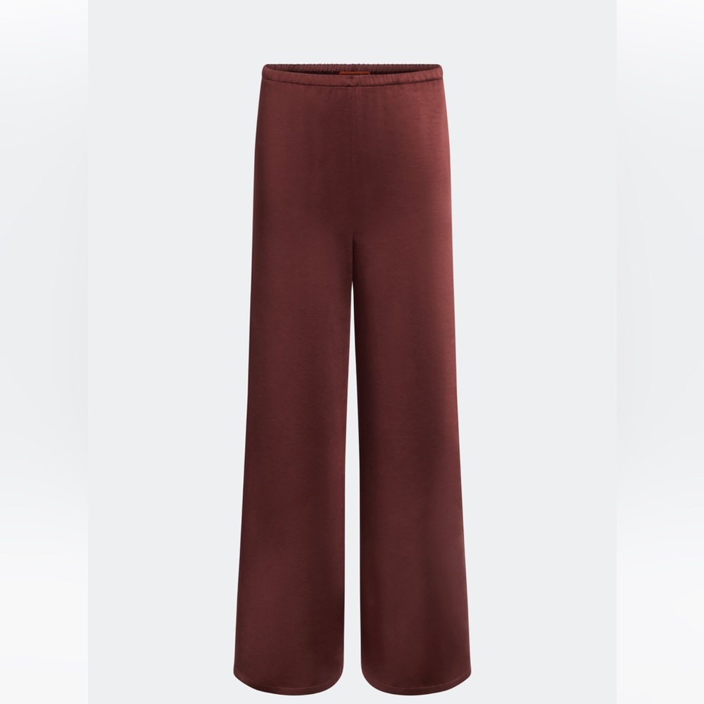 Simon Miller Brown Satin Pants